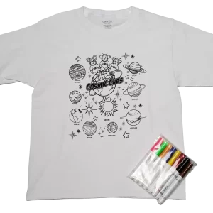 Cosmic Cubs Color-In T-Shirt